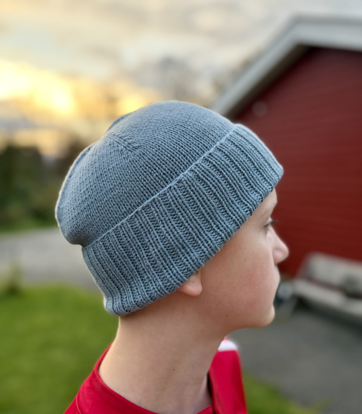 Simple Beanie / Enkel lue