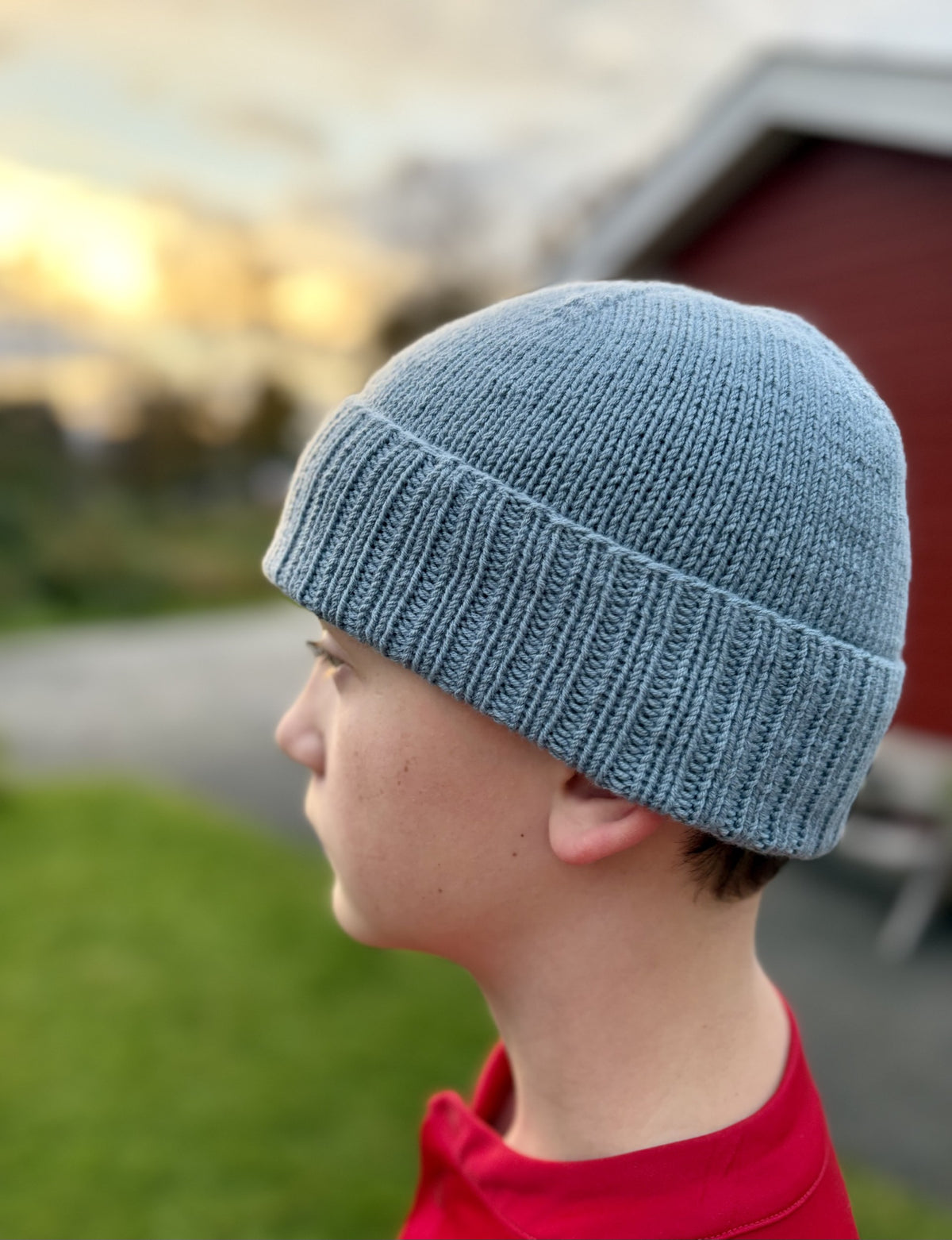 Simple Beanie / Enkel lue