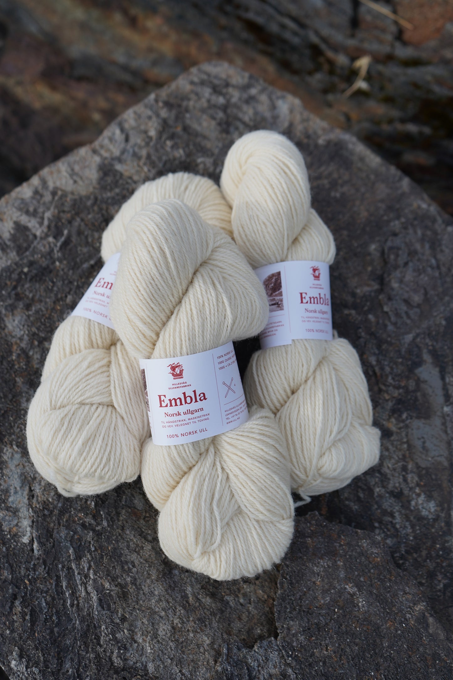Embla, Ubleket hvit 6057